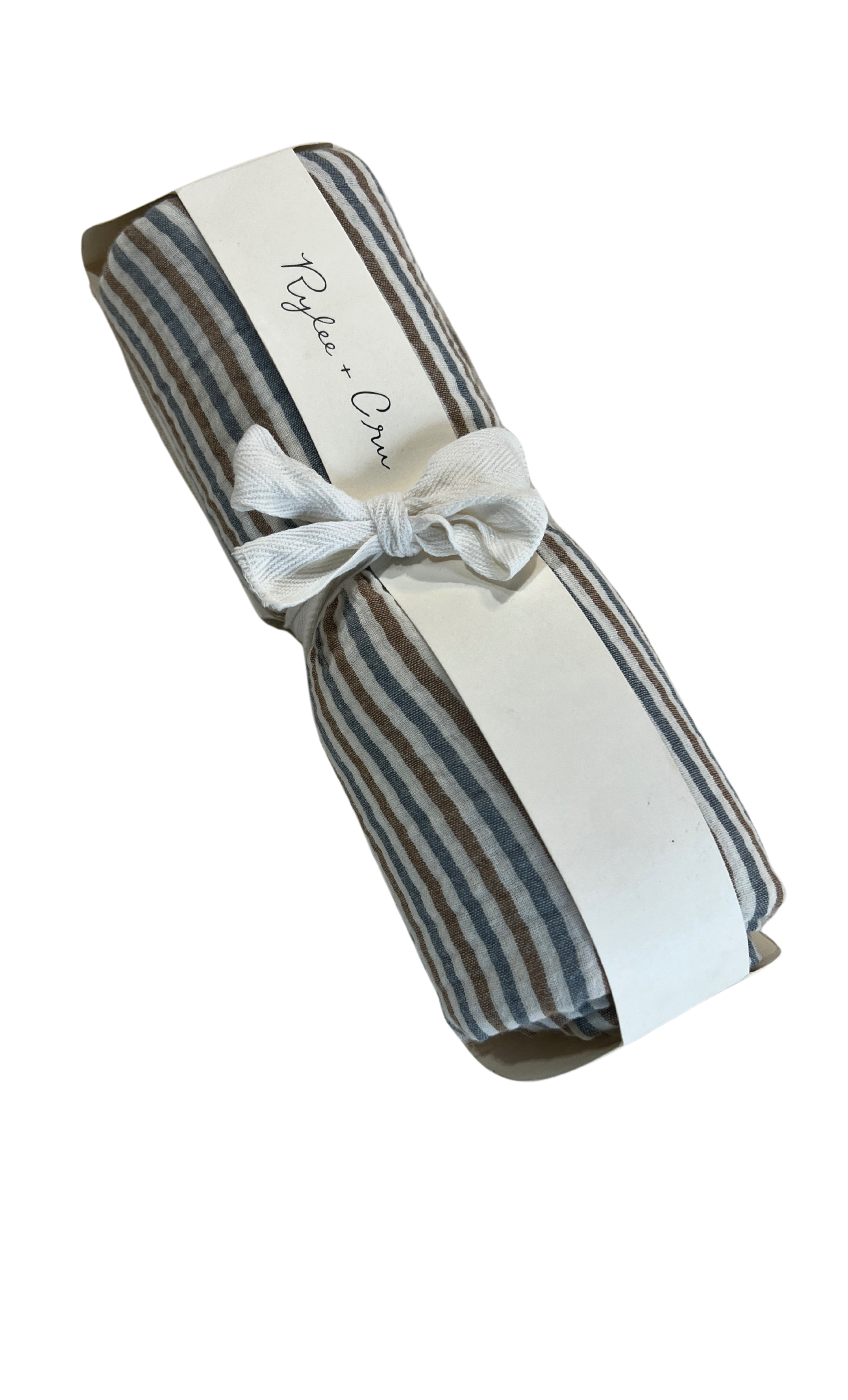 Summer Stripe Organic Cotton Swaddle Blanket