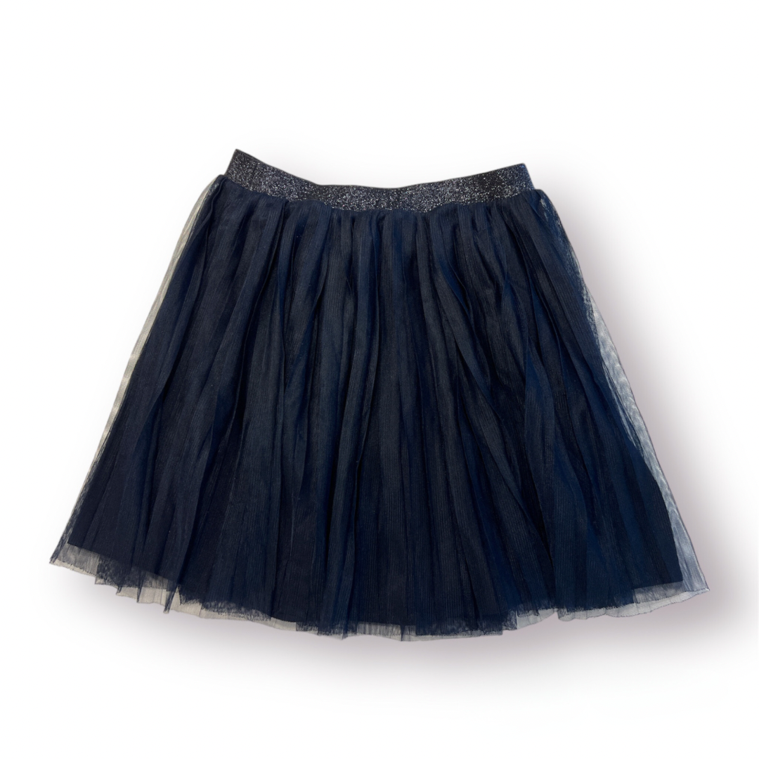 Pleated Tulle Skirt - 7/8