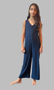 Rib Jumpsuit - M