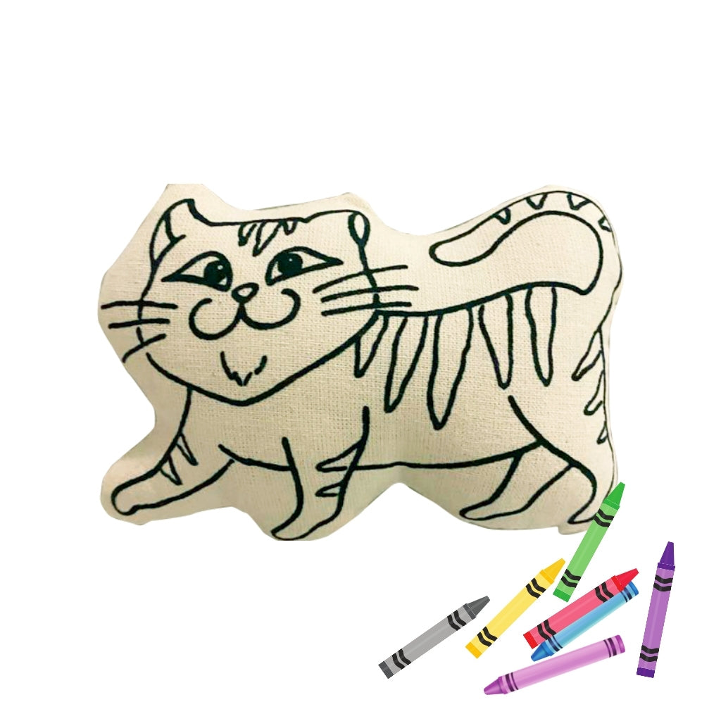 Kitty Doll for Colouring & Pretend Play