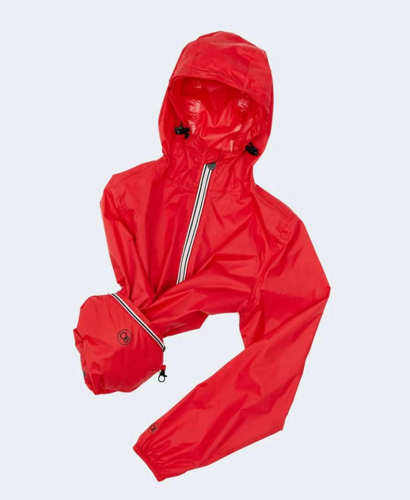 Packable Rain Jacket/Windbreaker | Yellow Fluo - 8Y