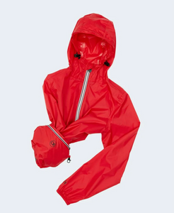 Packable Rain Jacket/Windbreaker | Yellow Fluo - 8Y