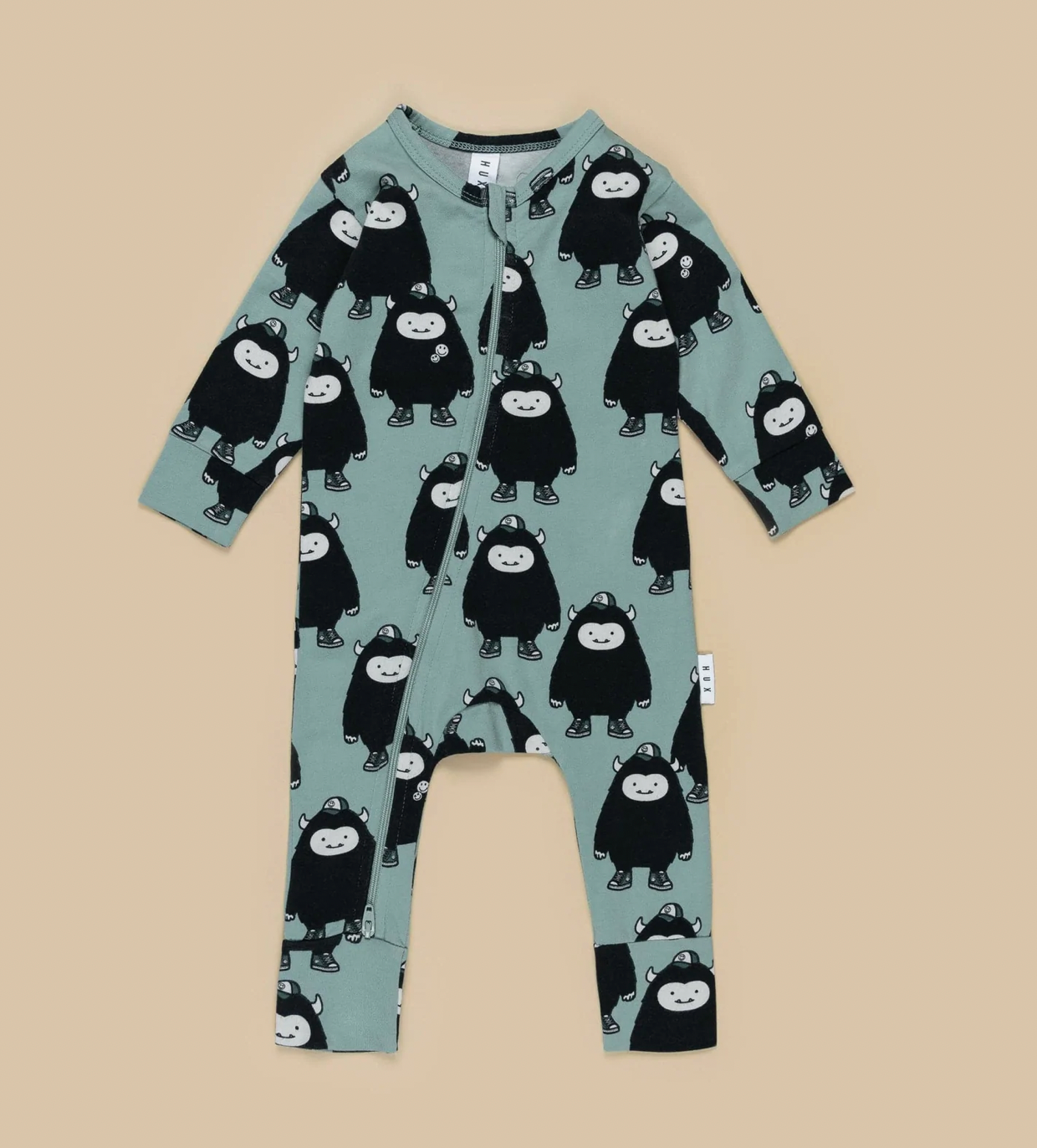 Cool Monster Zip Romper