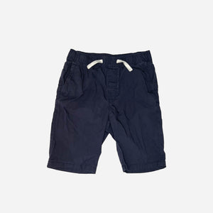 Navy Cotton Pull On Shorts - 9/10