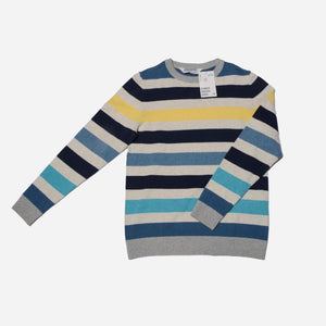 Striped Crewneck Sweater - 8/10