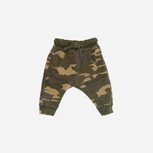 Slouchy Camo Joggers - 3/6M