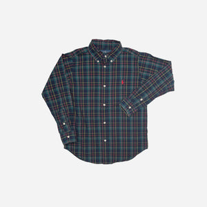 Holiday Plaid Oxford Shirt-7