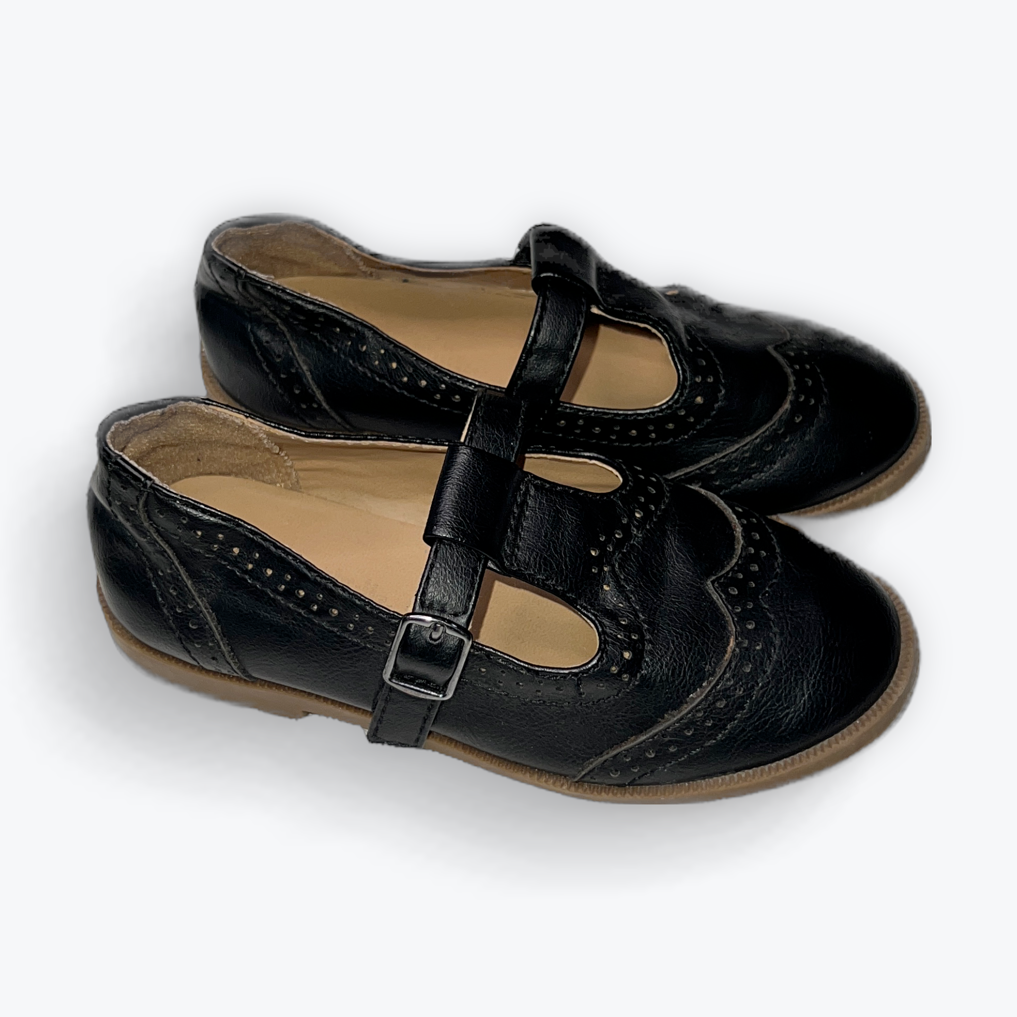 Mary Jane Leather Shoes -10