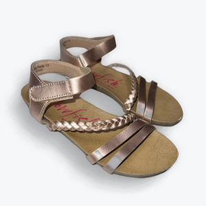 Rose Gold Sandals - 13