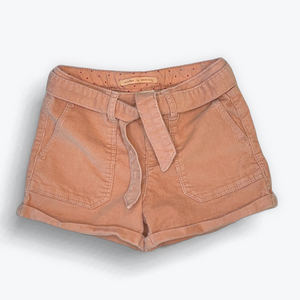 Belted Corduroy Shorts - 5