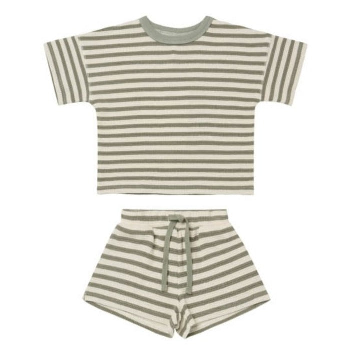 Waffle Tee & Short Set