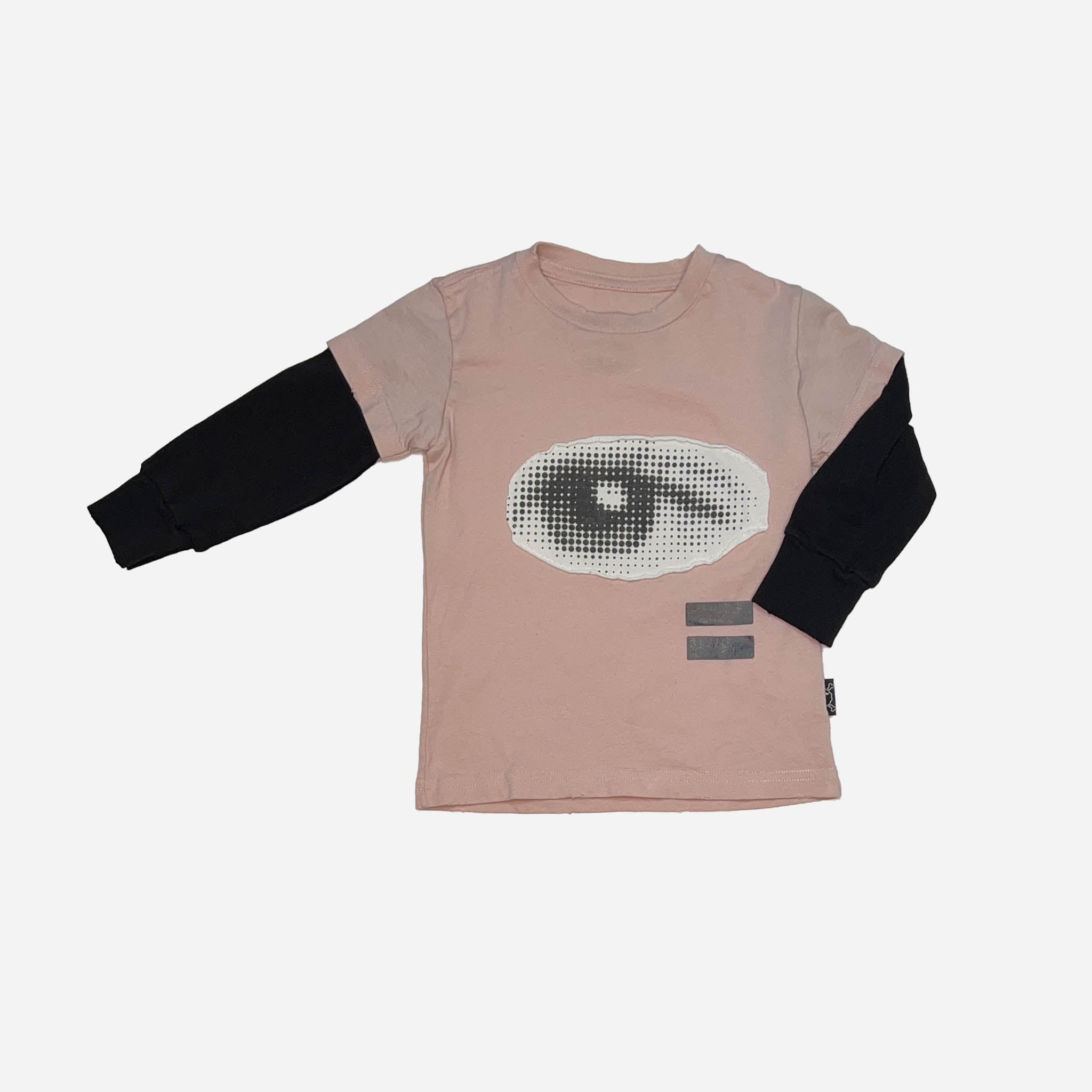 Eye-Patch Long Sleeve Shirt- 12/18M